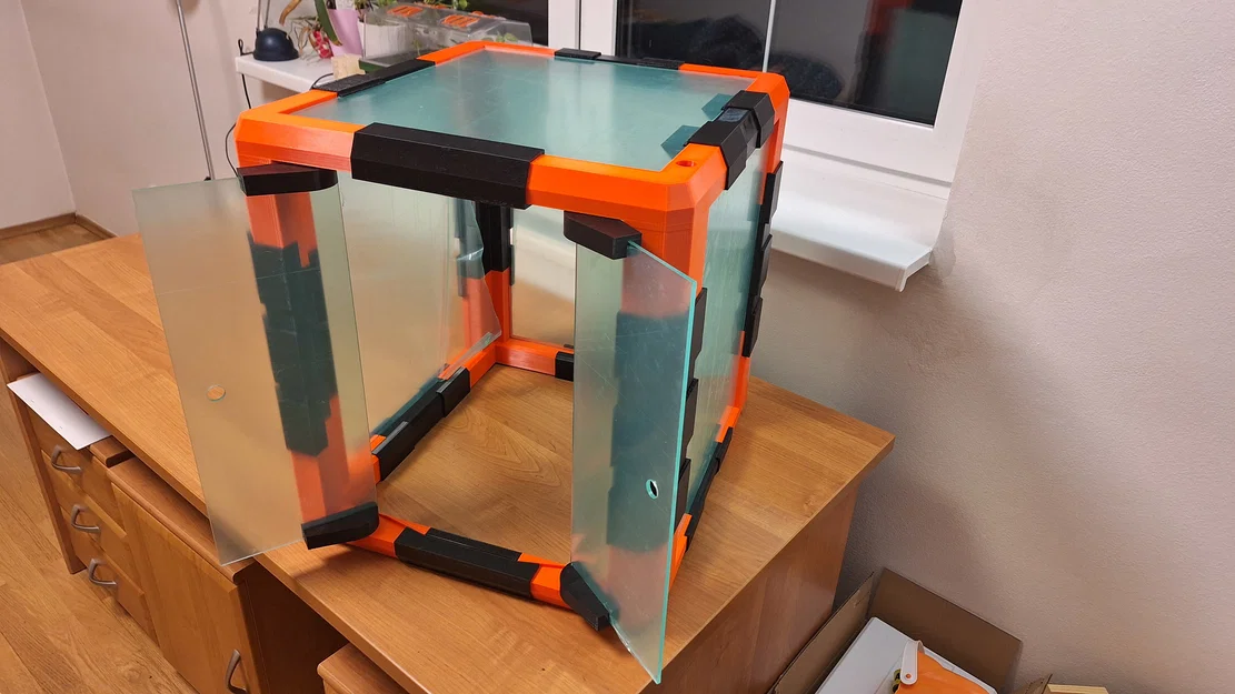 Bộ khung bao che (Enclosure) tự in 3D cho Prusa MINI+ - Image 4