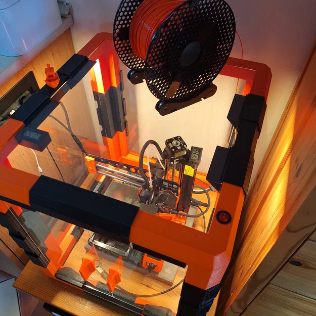 Bộ khung bao che (Enclosure) tự in 3D cho Prusa MINI+ - Image 12