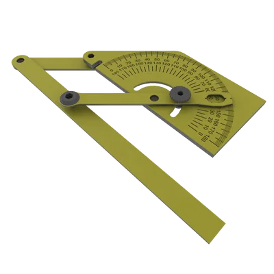 Thước đo góc 3D đa năng - Công cụ hỗ trợ DIY in 3D cực chuẩn