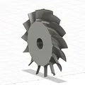 Tua-bin nước (Water Turbine) in 3D - Thumbnail 1
