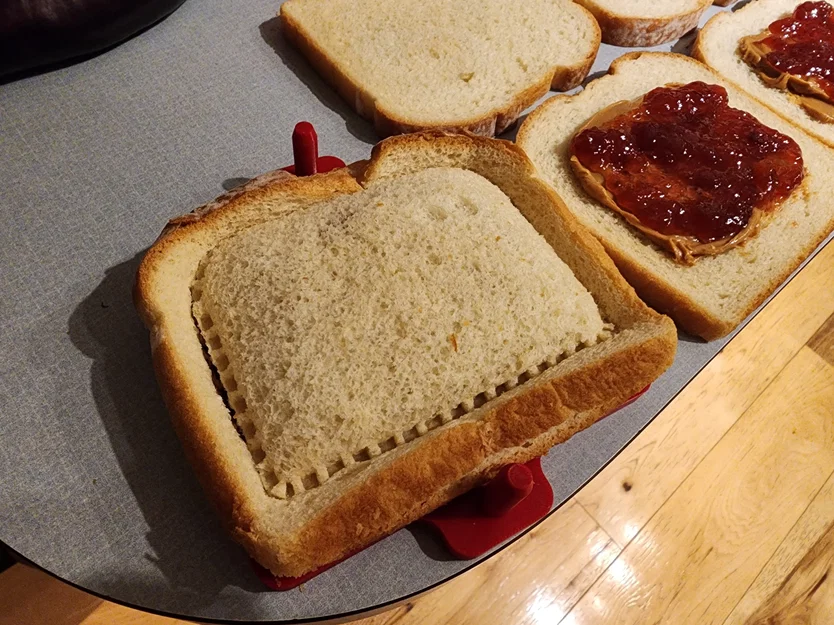 Khuôn ép sandwich bỏ viền (Uncrusted Sandwich Press) - Large Bread V2 - Image 2