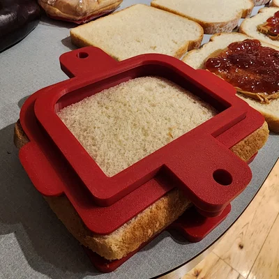 Khuôn ép sandwich bỏ viền (Uncrusted Sandwich Press) - Large Bread V2