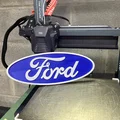 Mô hình logo Ford trang trí treo tường 3D cực đẹp - Thumbnail 2