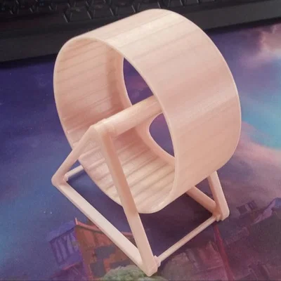 Bánh xe vận động cho thú cưng Hamster, chuột, sóc (tự in 3D)