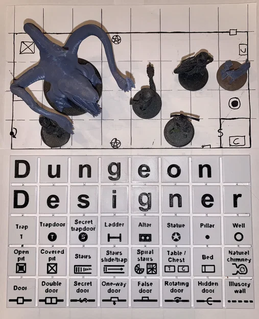 Template lưới Dungeon Designer DnD Grid Template - Image 3