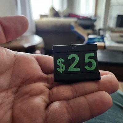 Modular Price Tags Remix – Bổ sung gờ giữ, tile $ mỏng, tile trống, holder ngắn