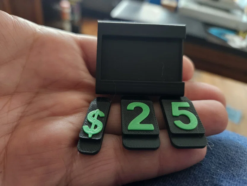 Modular Price Tags Remix – Bổ sung gờ giữ, tile $ mỏng, tile trống, holder ngắn - Image 2