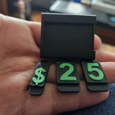 Modular Price Tags Remix – Bổ sung gờ giữ, tile $ mỏng, tile trống, holder ngắn