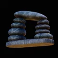 Mô hình cổng đá trang trí hồ cá và bể terrarium in 3D - Thumbnail 4
