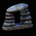 Mô hình cổng đá trang trí hồ cá và bể terrarium in 3D - Thumbnail 5