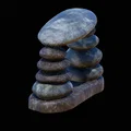 Mô hình cổng đá trang trí hồ cá và bể terrarium in 3D - Thumbnail 6