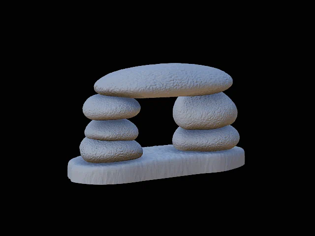 Cổng Đá Trang Trí Bể Cá, Terrarium - Mô Hình 3D Độc Đáo - Image 2