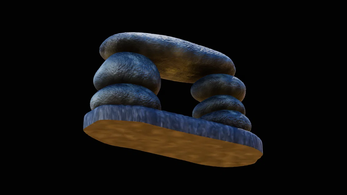 Cổng Đá Trang Trí Bể Cá, Terrarium - Mô Hình 3D Độc Đáo - Image 3