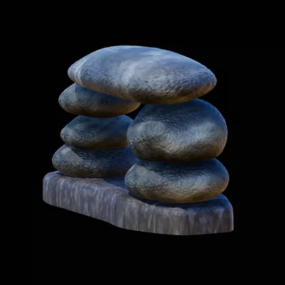 Cổng Đá Trang Trí Bể Cá, Terrarium - Mô Hình 3D Độc Đáo