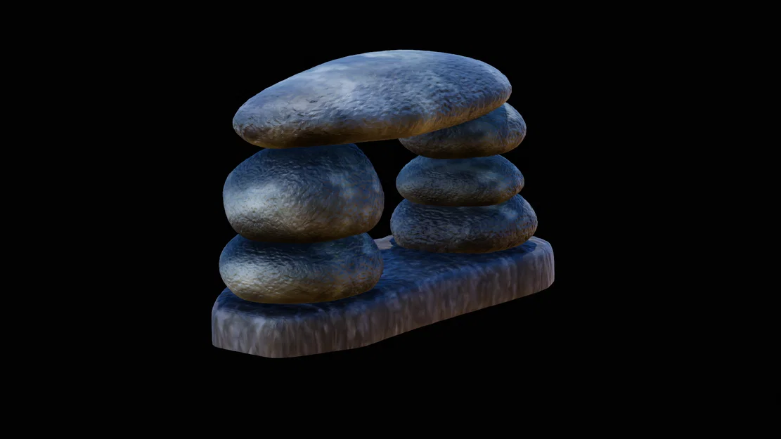 Cổng Đá Trang Trí Bể Cá, Terrarium - Mô Hình 3D Độc Đáo - Image 8