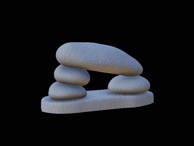 Mô hình trang trí bể cá, terrarium hình cổng đá độc đáo - Image 3