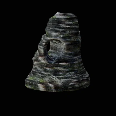 Mô hình núi đá 3D trang trí bể cá và terrarium độc đáo