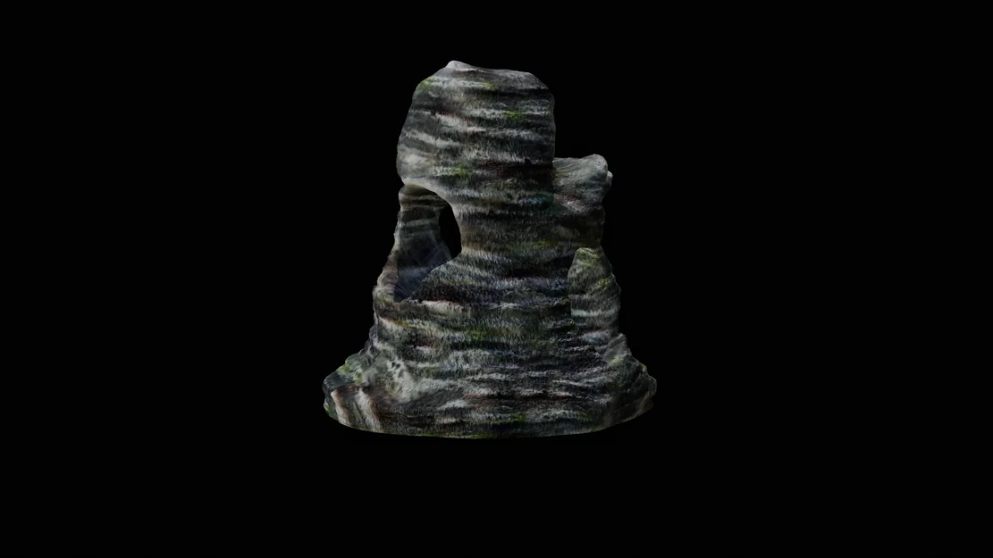 Mô hình núi đá 3D trang trí bể cá và terrarium độc đáo - Image 5