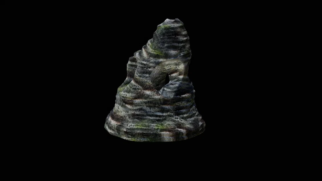 Mô hình núi đá 3D trang trí bể cá và terrarium độc đáo - Image 7