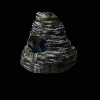Mô hình núi đá trang trí 3D cho bể cá và Terrarium