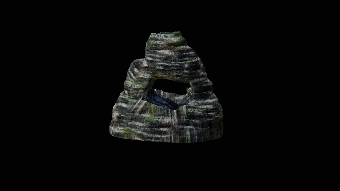 Mô hình núi đá trang trí 3D cho bể cá và Terrarium - Image 5