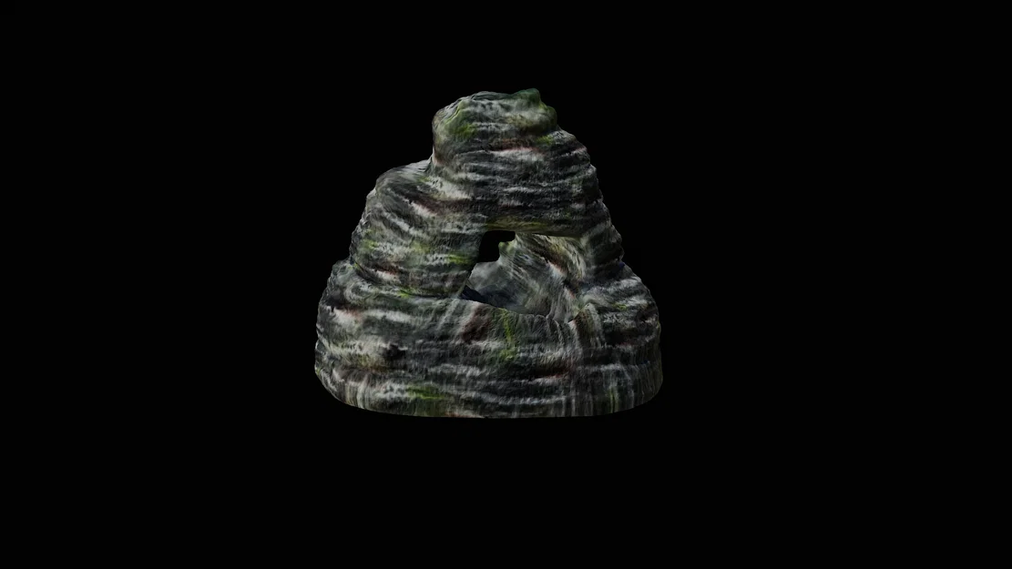 Mô hình núi đá trang trí 3D cho bể cá và Terrarium - Image 7