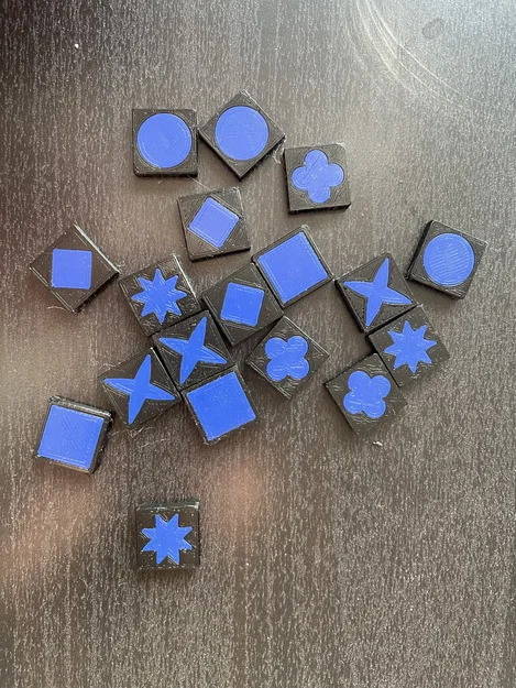 Bộ trò chơi Qwirkle (Qwirkle Board Game) – in print-in-place - Image 4
