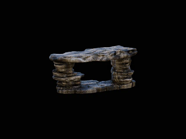 Vách đá trang trí hồ cá, terrarium (Aquarium Decoration Stone Wall) - Image 1