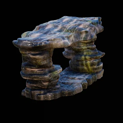 Vách đá trang trí hồ cá, terrarium (Aquarium Decoration Stone Wall)