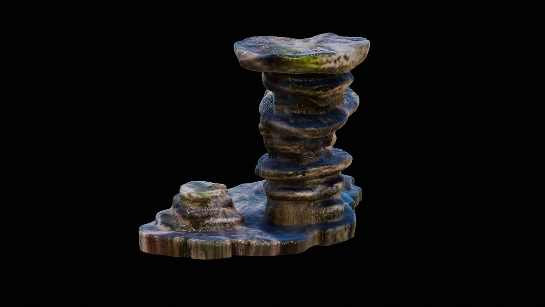 Mô hình trang trí bể cá, terrarium hình vách đá 3D độc đáo - Image 5