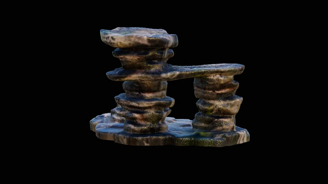 Mô hình trang trí bể cá, terrarium hình vách đá 3D độc đáo - Image 7