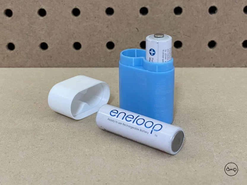 Hộp Battery Pod Case (AA & AAA) - Image 2