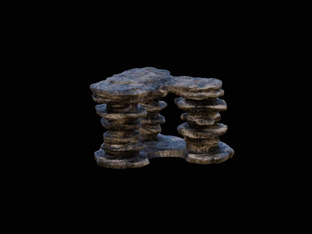 Mô hình vách đá 3D trang trí bể cá, hồ thủy sinh và terrarium - Image 1