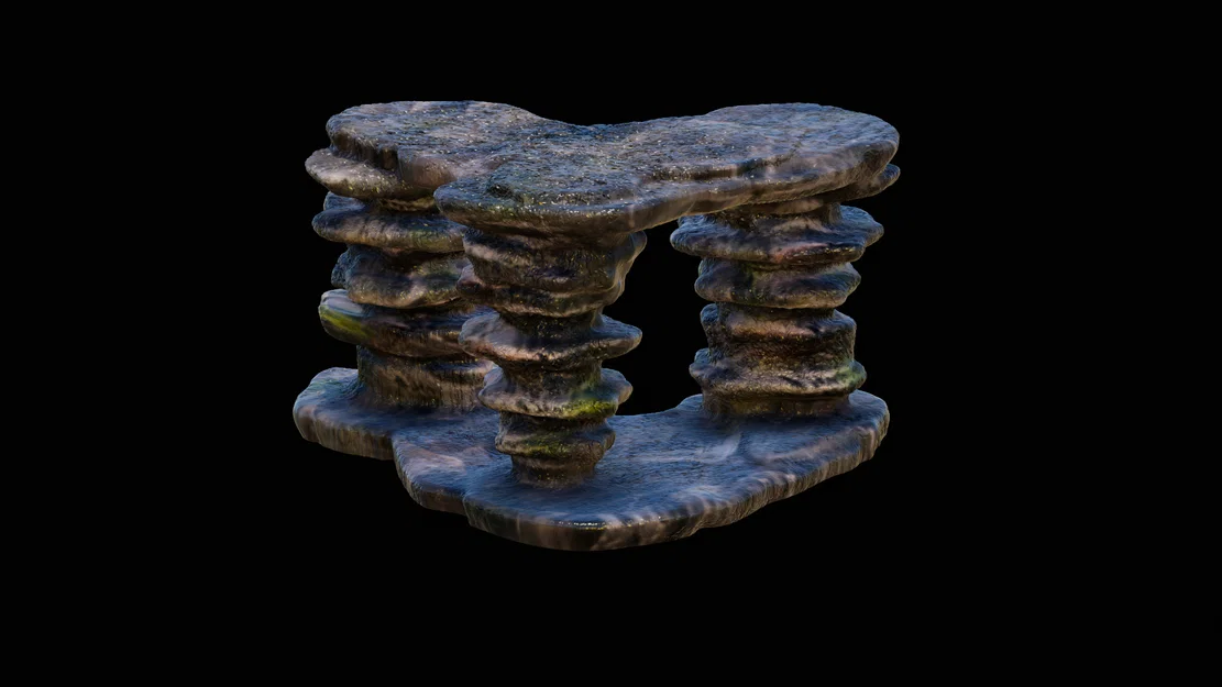 Mô hình vách đá 3D trang trí bể cá, hồ thủy sinh và terrarium - Image 3