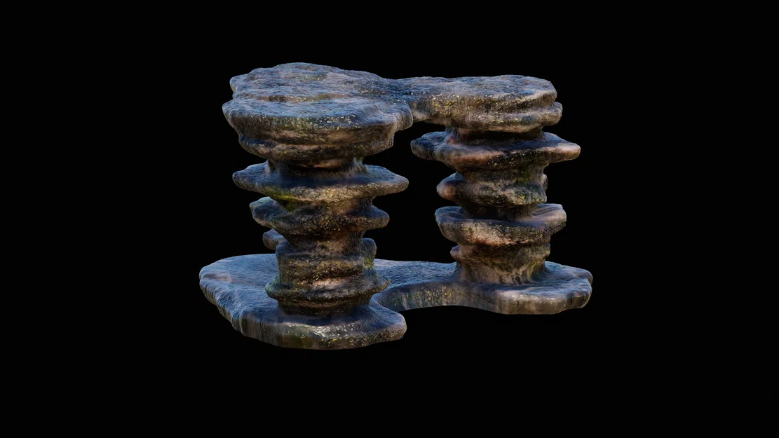 Mô hình vách đá 3D trang trí bể cá, hồ thủy sinh và terrarium - Image 4