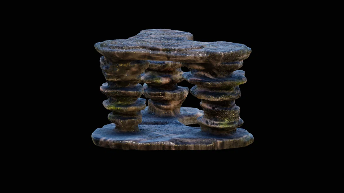 Mô hình vách đá 3D trang trí bể cá, hồ thủy sinh và terrarium - Image 5