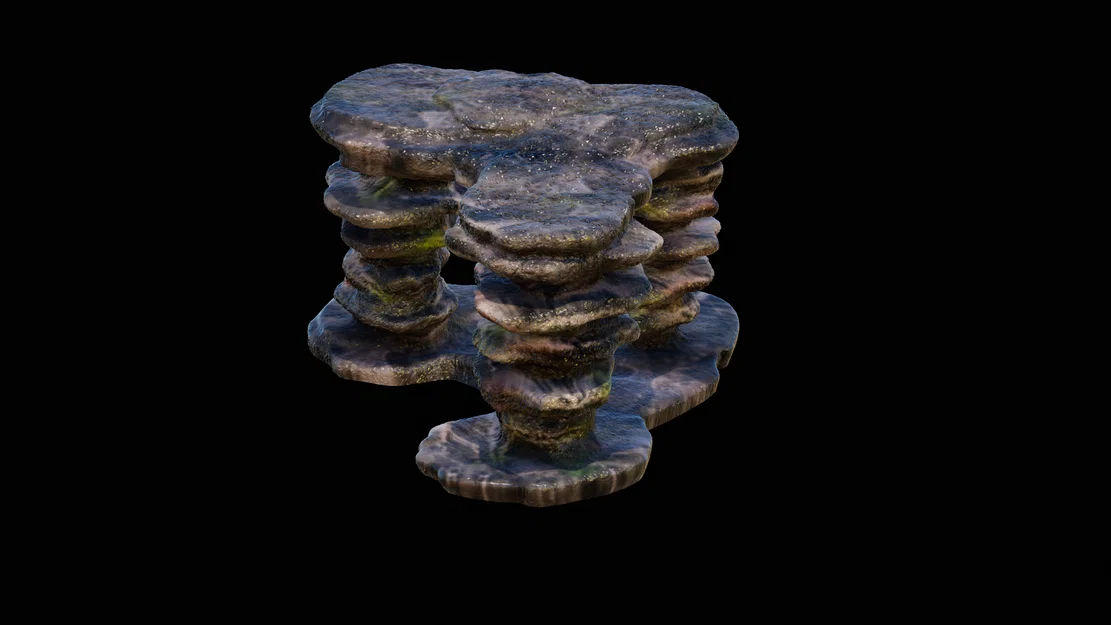 Mô hình vách đá 3D trang trí bể cá, hồ thủy sinh và terrarium - Image 7