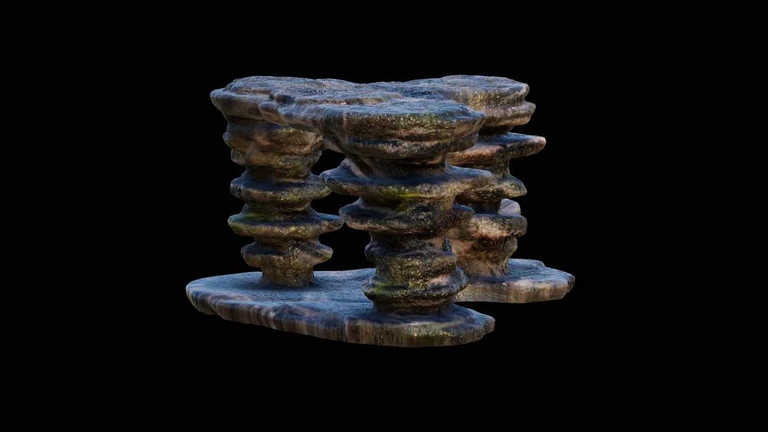 Mô hình vách đá 3D trang trí bể cá, hồ thủy sinh và terrarium - Image 8