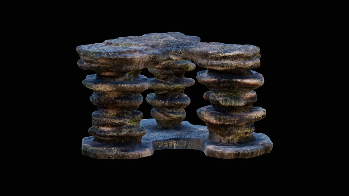 Mô hình vách đá 3D trang trí bể cá, hồ thủy sinh và terrarium - Image 9