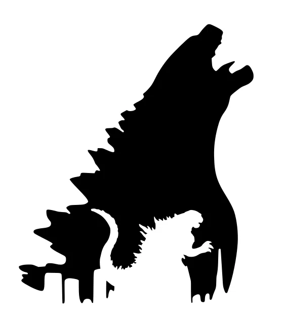 Mô hình tranh treo tường Godzilla ấn tượng cho không gian sống - Image 1