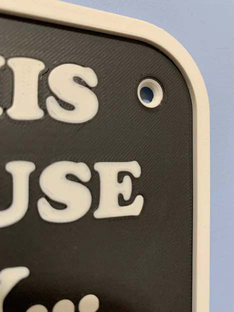 Bảng “We do this...” thêm ngàm bắt vít (Screw Mounting) - Image 2