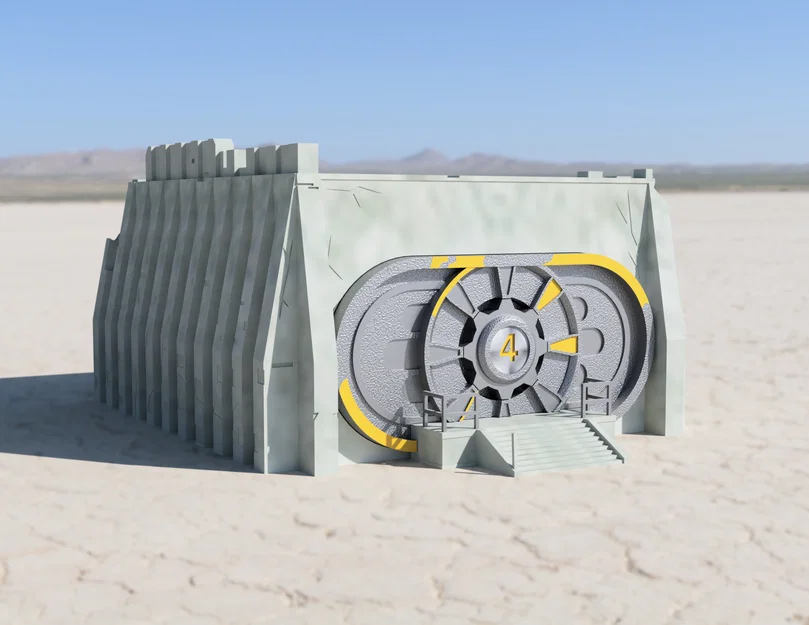 Fallout Vault 4: Prop/PiggyBank – Mẫu in 3D Vault 4 - Image 8
