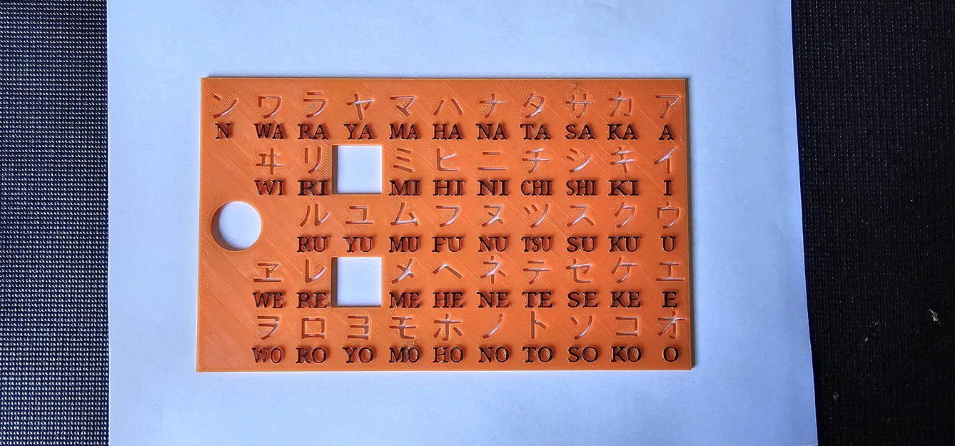Stencil Katakana tiếng Nhật - Image 2