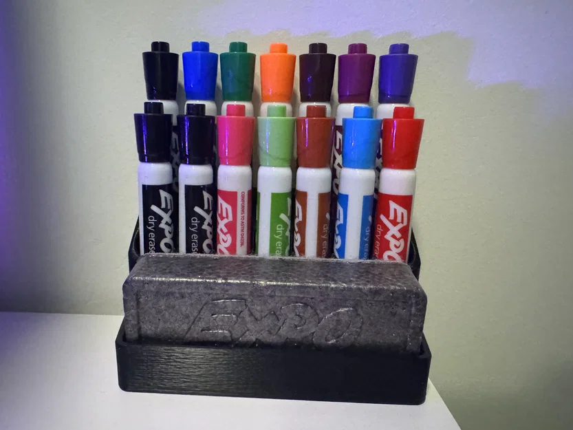 Giá treo bút & gôm Expo (Dry Erase) Marker and Eraser Holder - Image 1