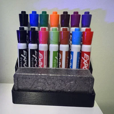 Giá treo bút & gôm Expo (Dry Erase) Marker and Eraser Holder