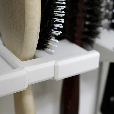 Kệ/Giá treo lược tóc gắn tường (Hairbrush Rack/Shelf/Holder, Wall Mount)