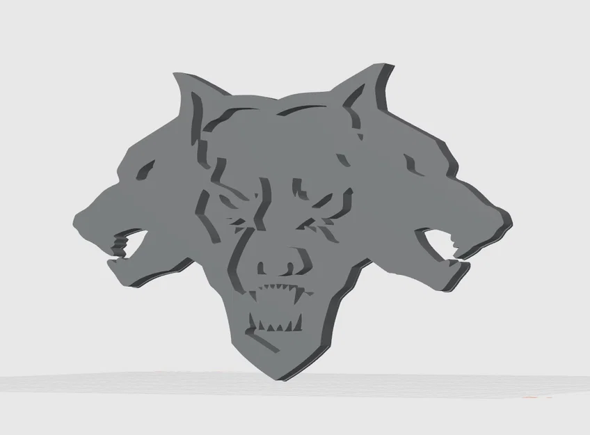 Mô hình 3D biểu tượng Cerberus - Call of Duty Black Ops 6 - Image 1