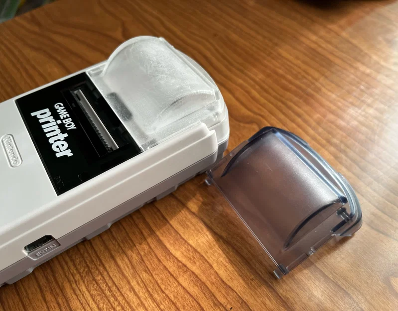Nắp che giấy Game Boy Pocket Printer (tỉ lệ 1:1) - Image 3