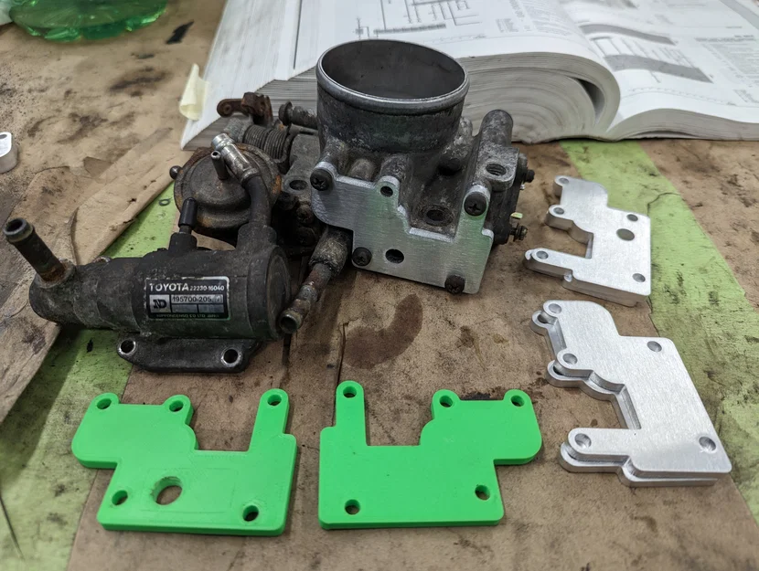 Tấm bịt van Idle Air Control (IACV) cho 4AGE - Image 1