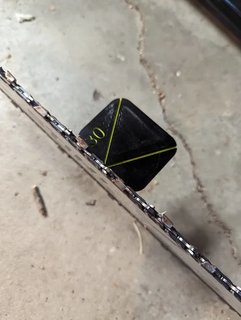 Cữ canh mài xích cưa (nam châm khác) – Chainsaw Sharpening Guide - Image 1